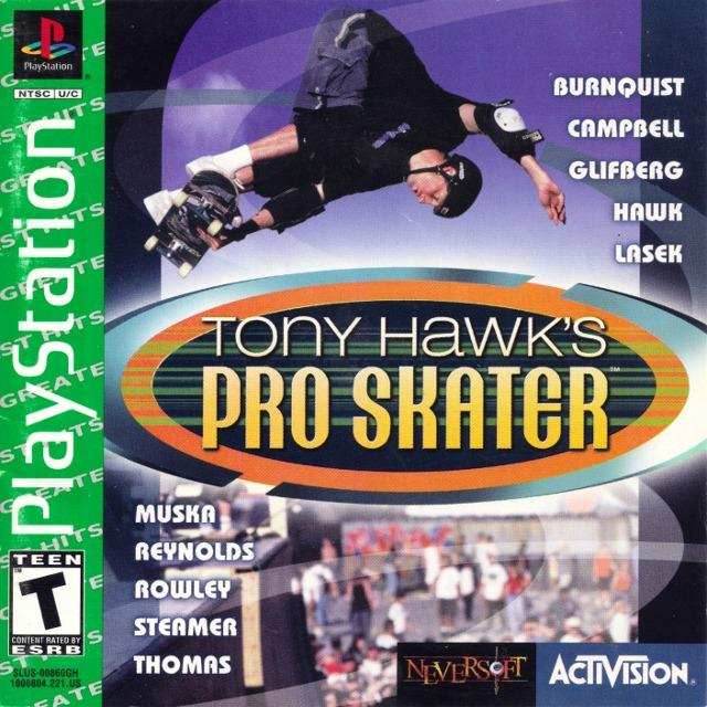 Tony Hawk's Pro Skater (Greatest Hits) (Playstation) - Game Manual Only