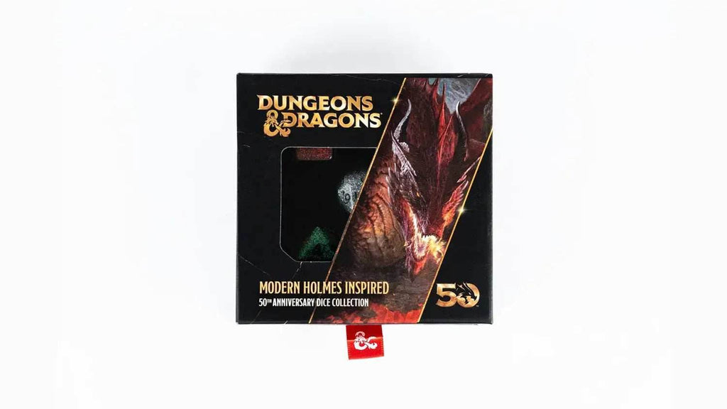 D&D 50th Anniversary Modern Holmes Inspired Dice Set - 