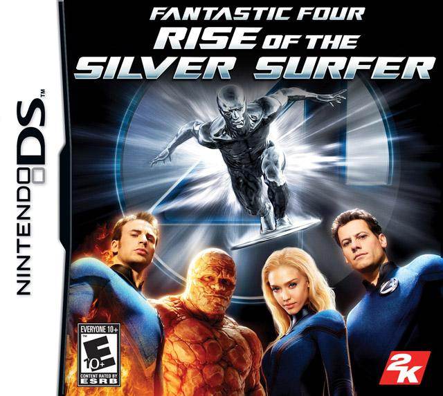 Fantastic 4 Rise of the Silver Surfer (Nintendo DS) - Game Manual Only