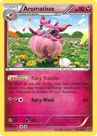 Aromatisse 093/146 - XY Base Set Reverse Holofoil