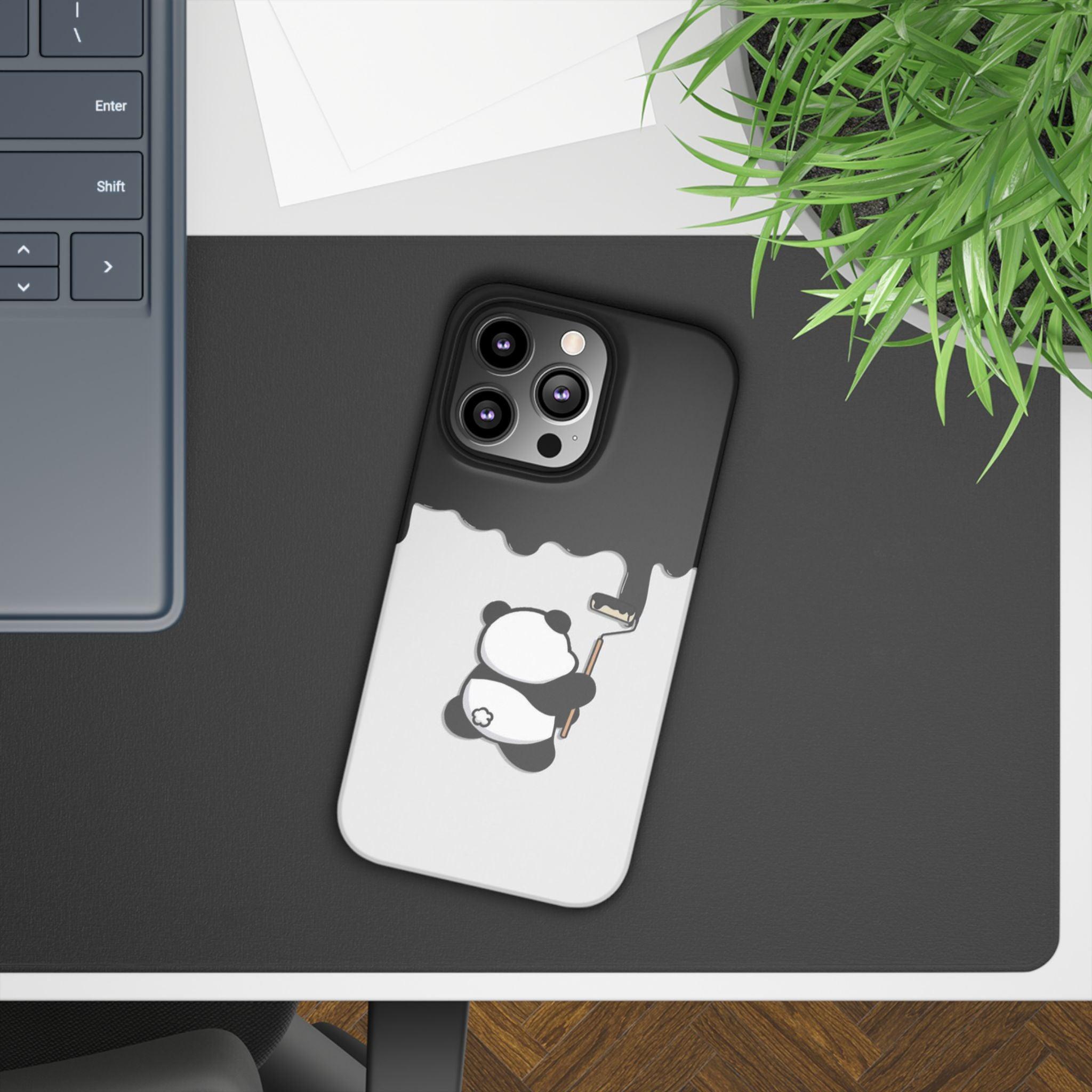 Artistic Panda Phone Case – A Masterpiece in the Making!