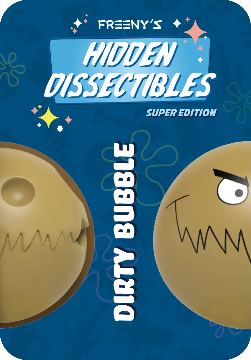 Freeny's Hidden Dissectibles SpongeBob SquarePants Series 04 Super Edition Blind Box - Mighty Jaxx
