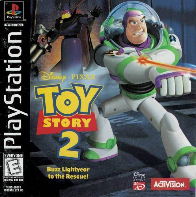 Toy Story 2 Buzz Lightyear to the Rescue (Playstation) - Game Manual Only