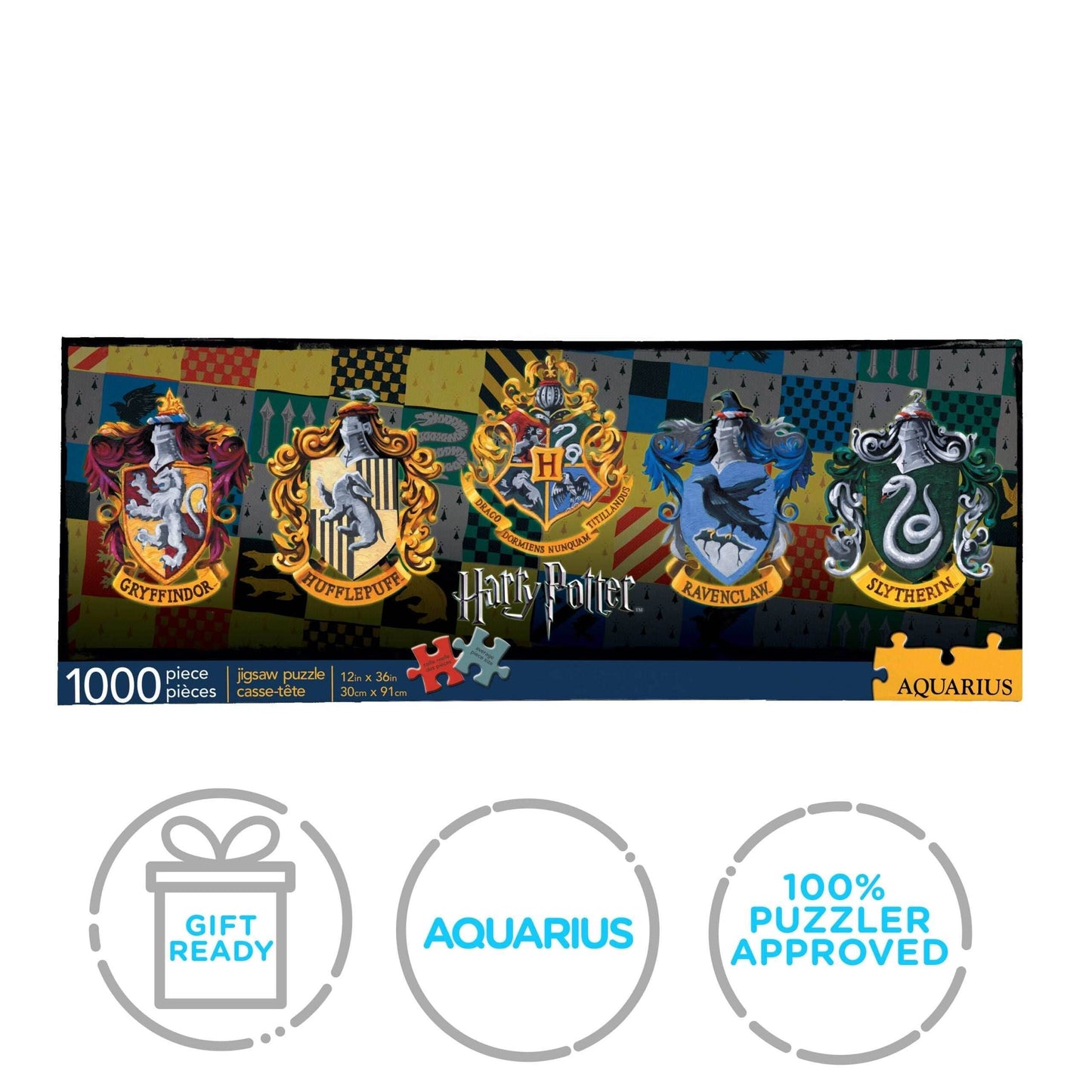 Aquarius Puzzles: Harry Potter Crests - 