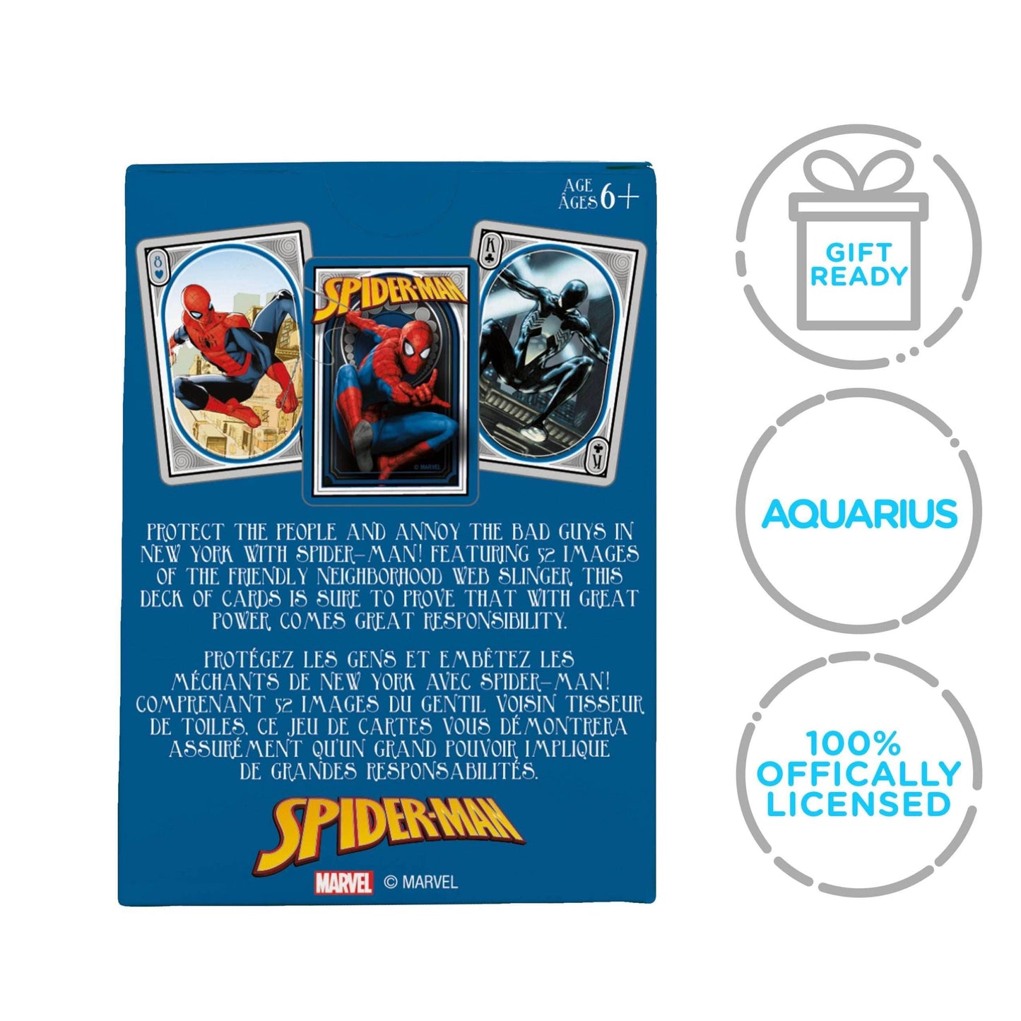 Aquarius Playing Cards: Marvel - Spider-Man Nouveau - 