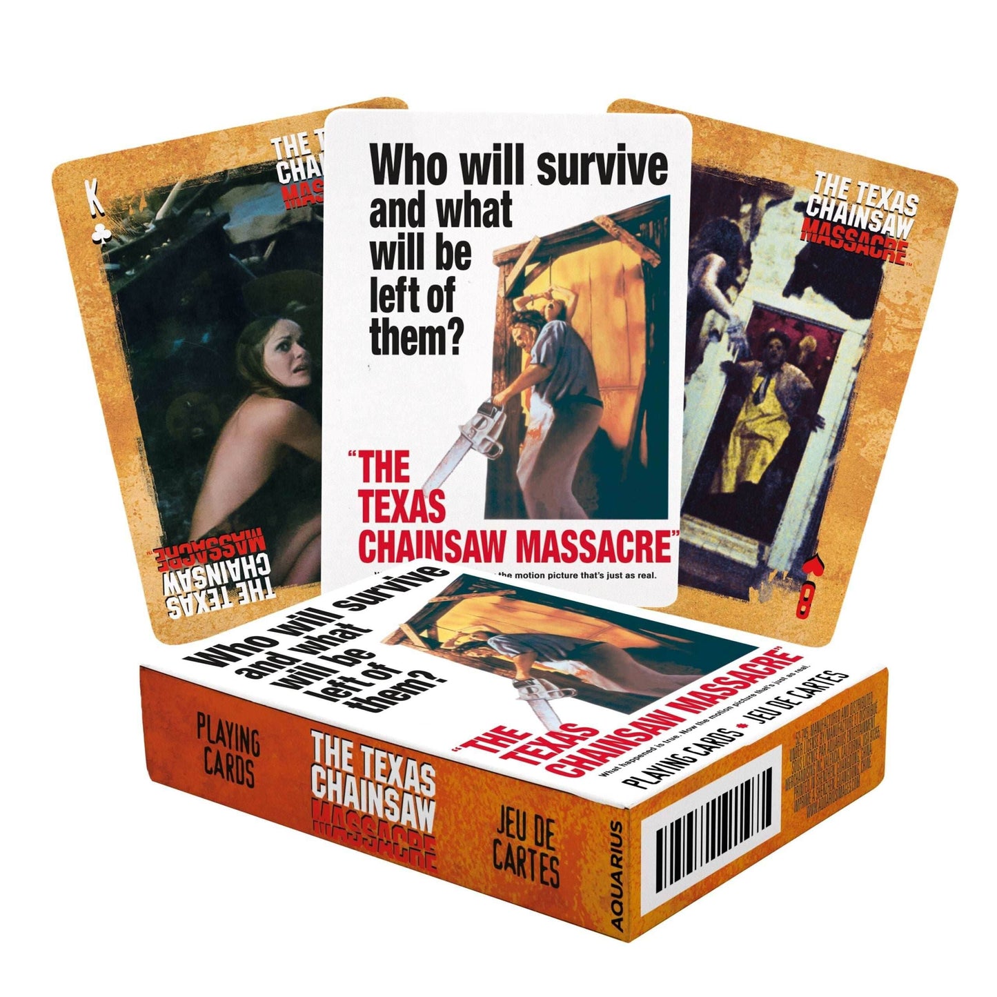 Aquarius Playing Cards: Texas Chainsaw Massacre - 