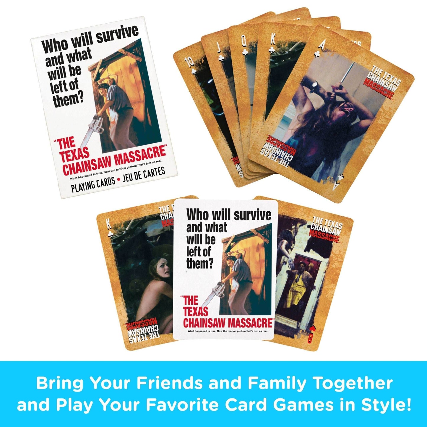 Aquarius Playing Cards: Texas Chainsaw Massacre - 