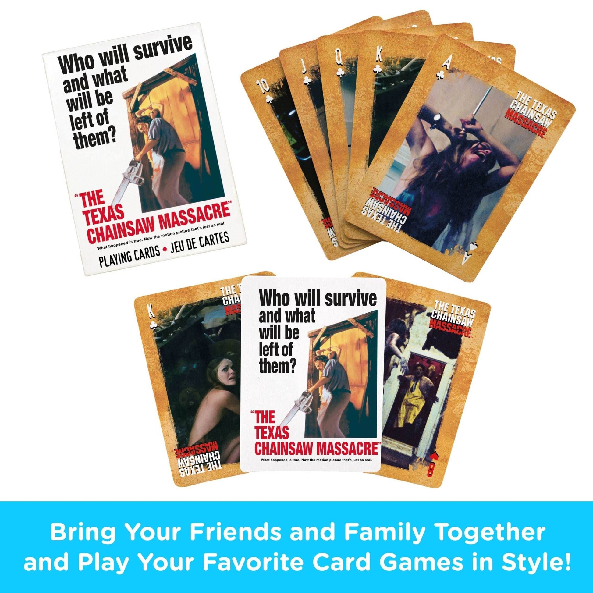 Aquarius Playing Cards: Texas Chainsaw Massacre - 