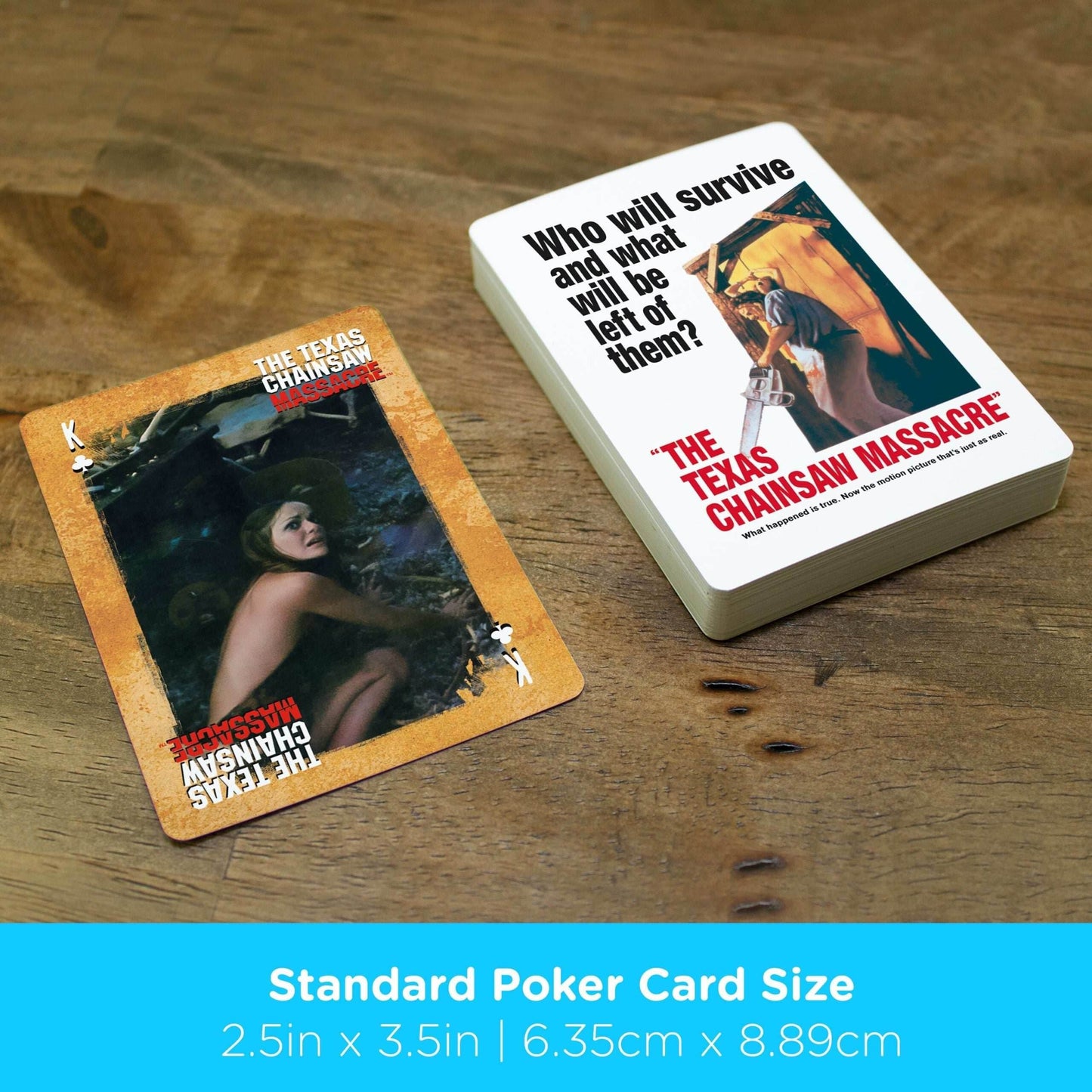 Aquarius Playing Cards: Texas Chainsaw Massacre - 