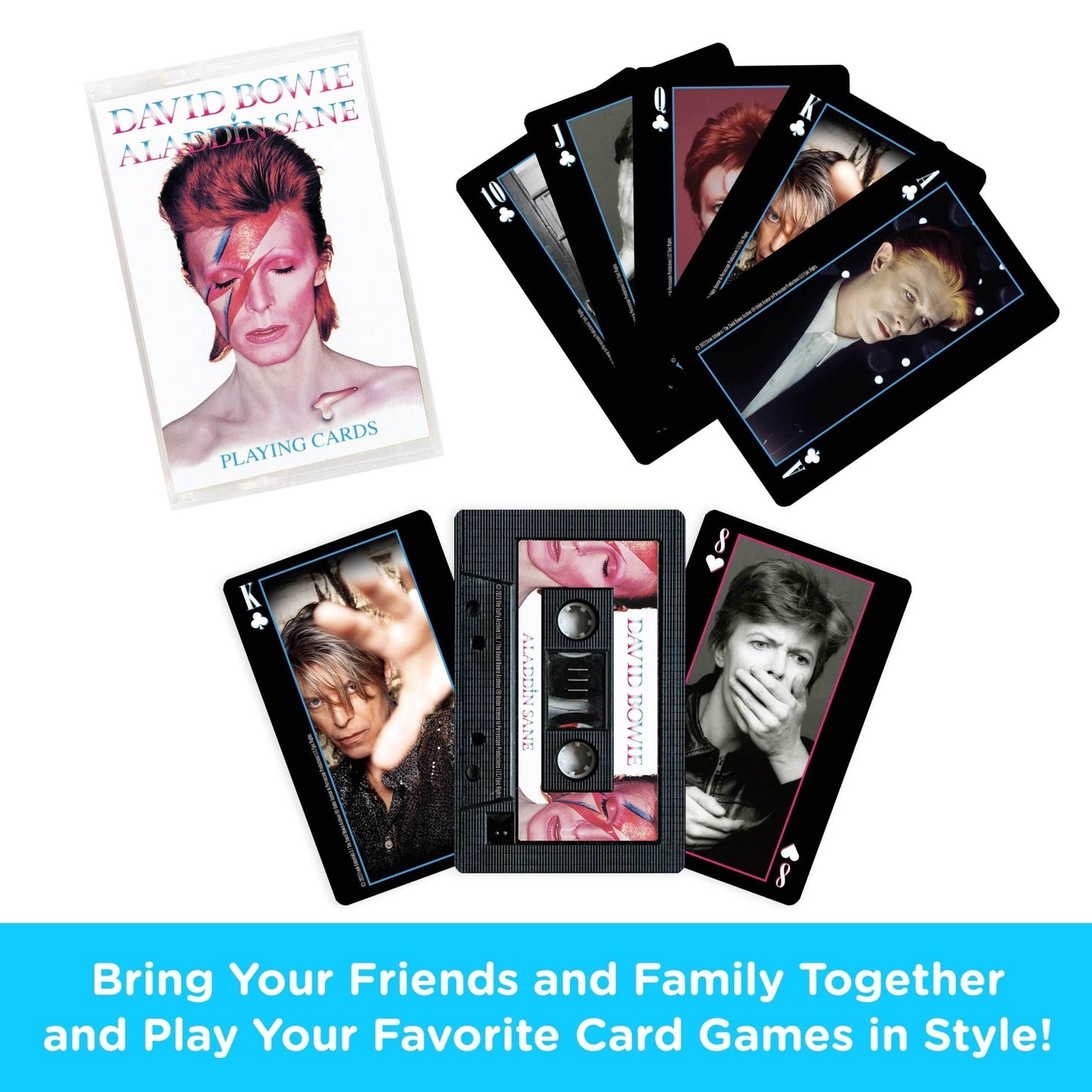 Aquarius Playing Cards: David Bowie Cassette - 
