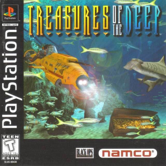 Treasures of the Deep (Playstation) - Game Manual Only