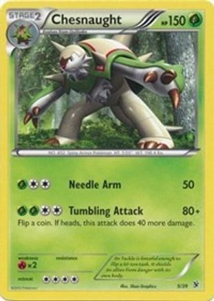Chesnaught 005/39 - Kalos Starter Set Holofoil