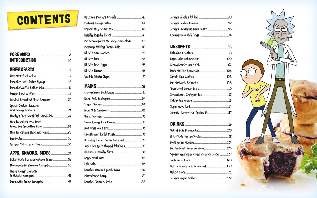 Rick and Morty: The Official Cookbook