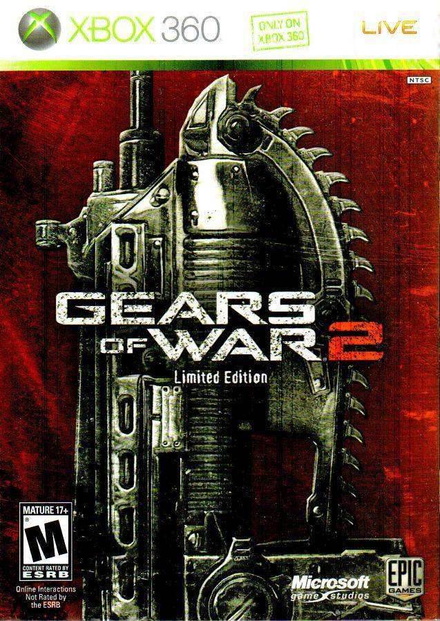 Gears of Wars 2: Limited Edition (Xbox 360) - Game Manual Only