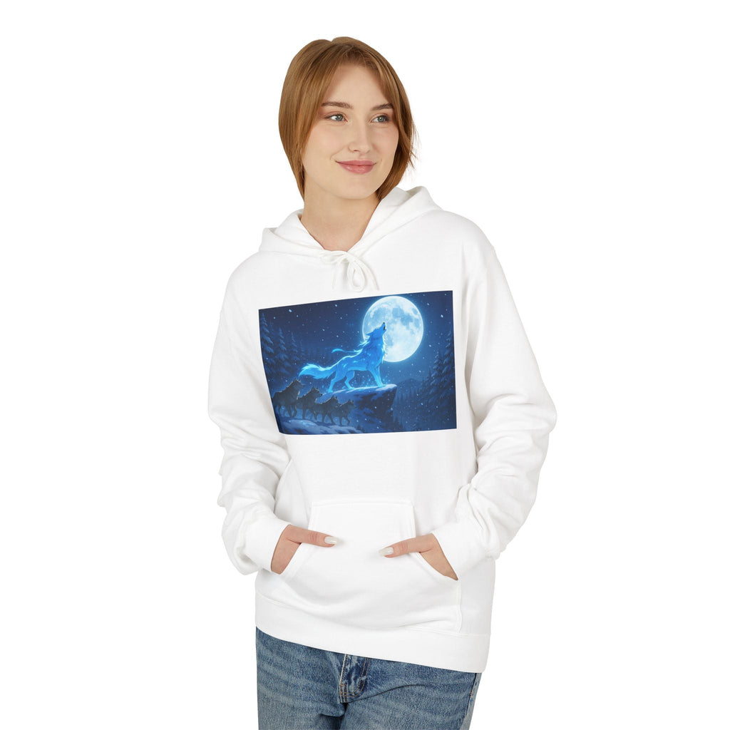 the Blue wolf Spirit hoodie