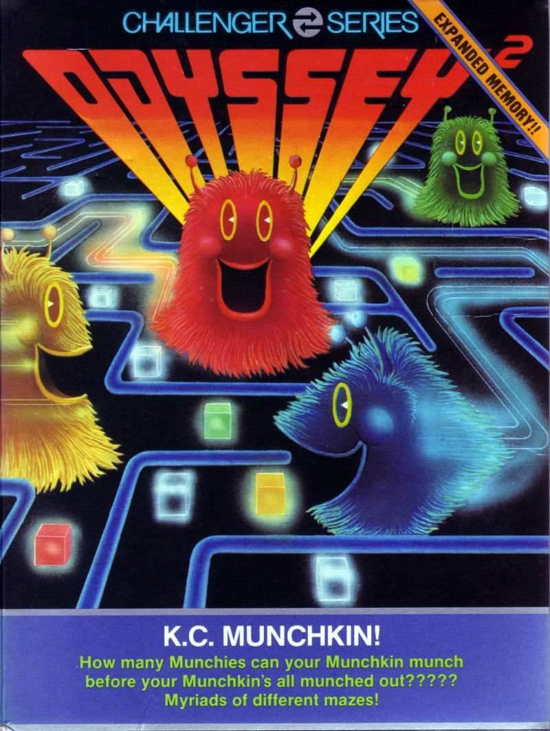 K.C. Munchkin! (Odyssey 2) - Game Manual Only
