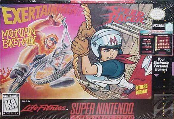 Exertainment Mountain Bikerally / Speed Racer (Super Nintendo) - Game Manual Only