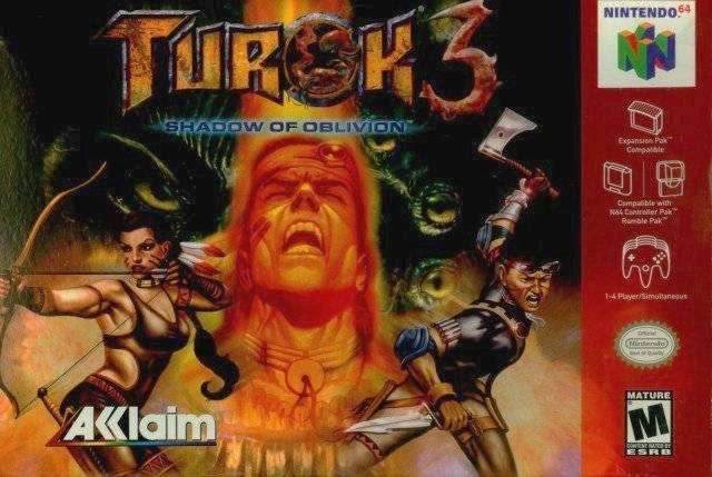 Turok 3: Shadow Of Oblivion (Nintendo 64) - Game Manual Only