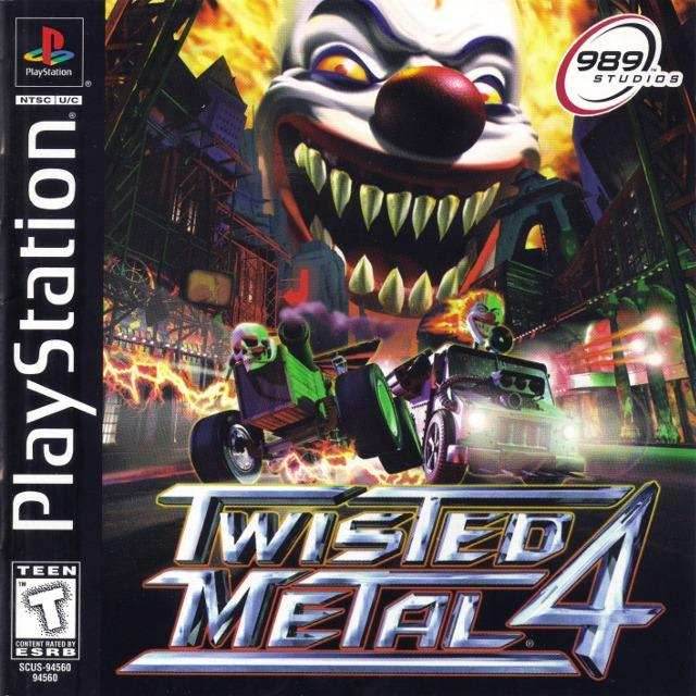 Twisted Metal 4 (Playstation) - Game Manual Only