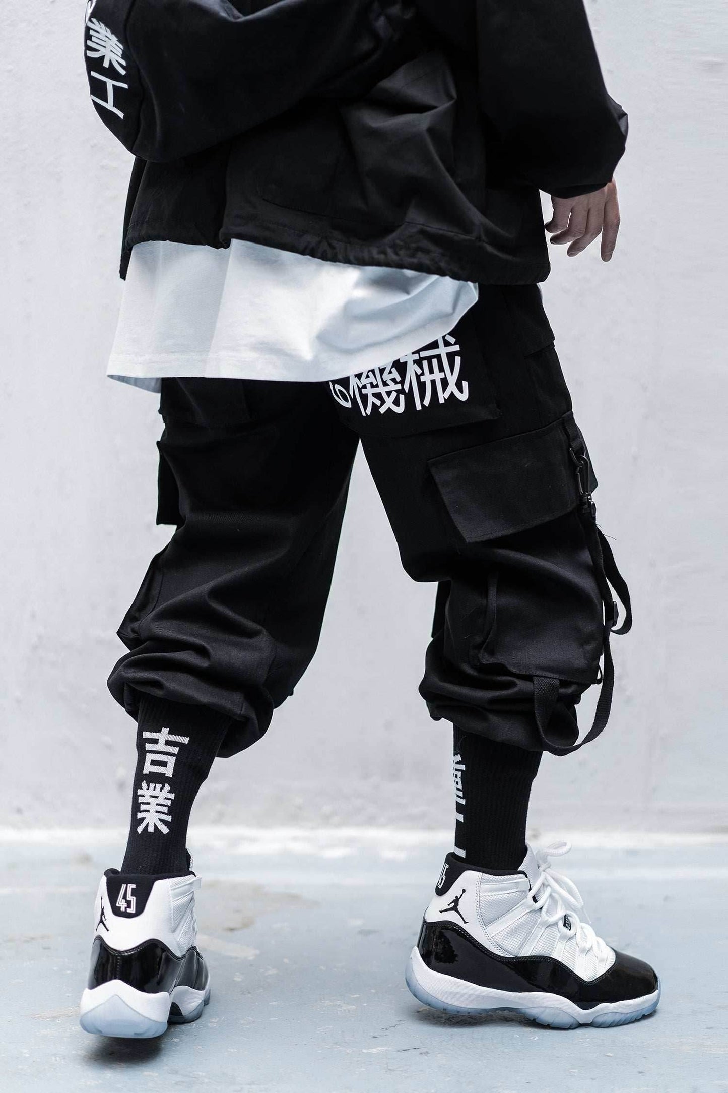 HiP5 Black 09 I-Tech Cargo Pants - S