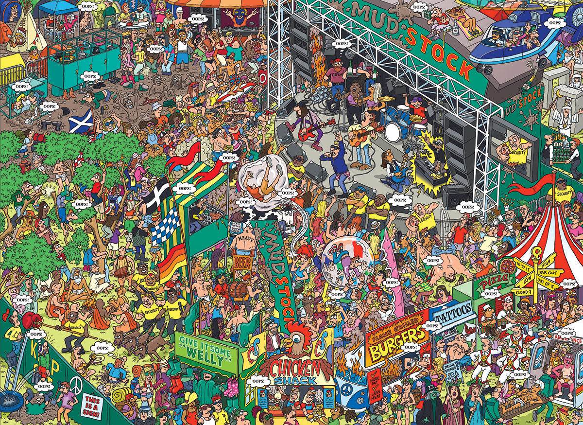 Puzzle: Variety 500 Pieces - Oops! by Berry Martin - 