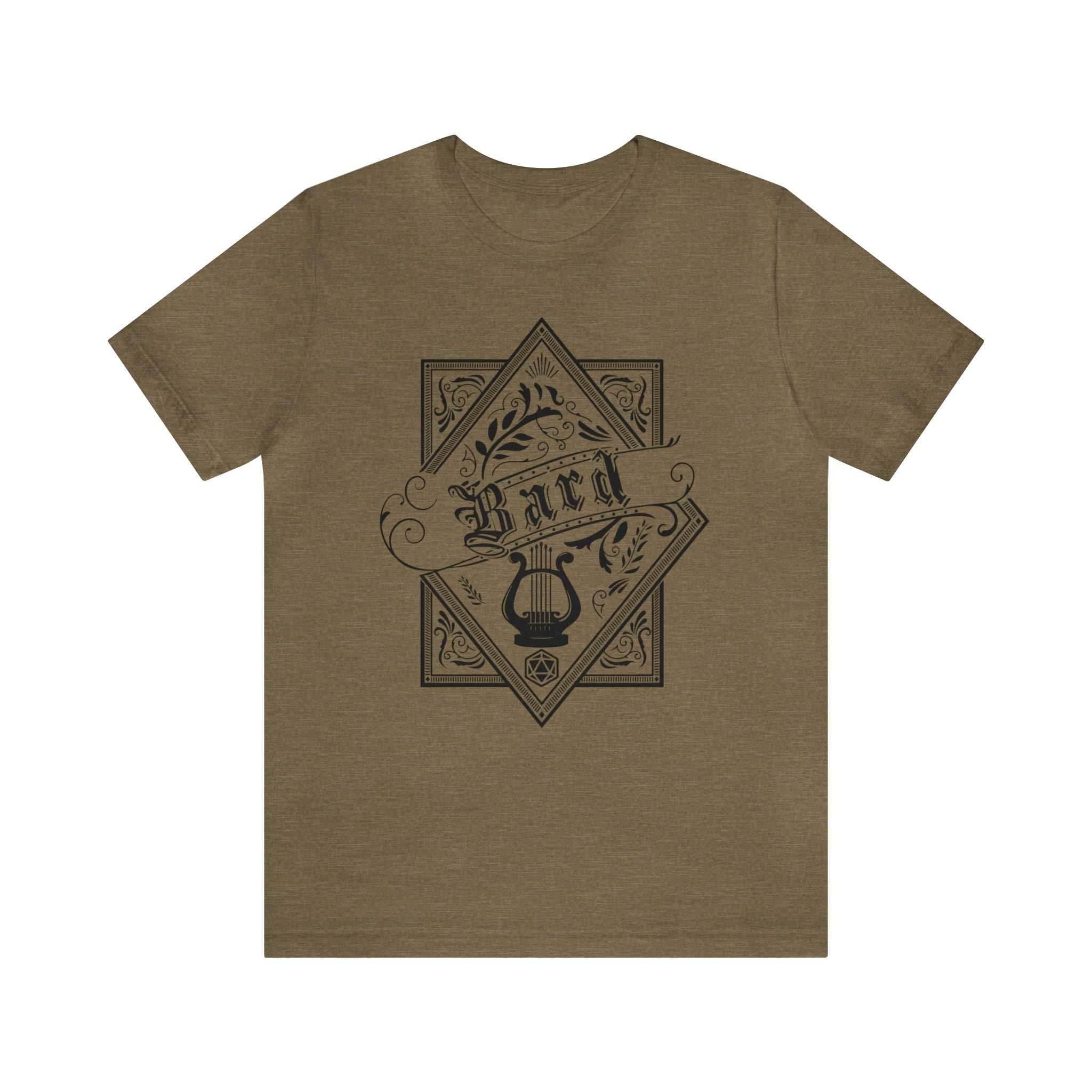 Bard Class Shirt - Heather Olive / S