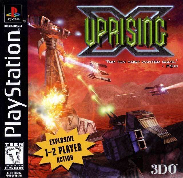 Uprising-X (Playstation) - Game Manual Only