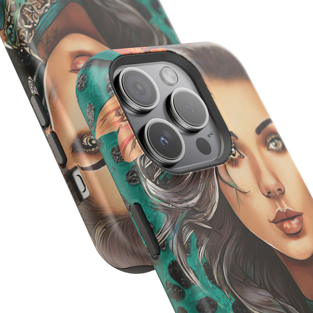 Vibrant Beauty Magnetic Tough Phone Case