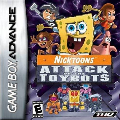 Nicktoons Attack of the Toybots (Gameboy Advance) - Game Manual Only