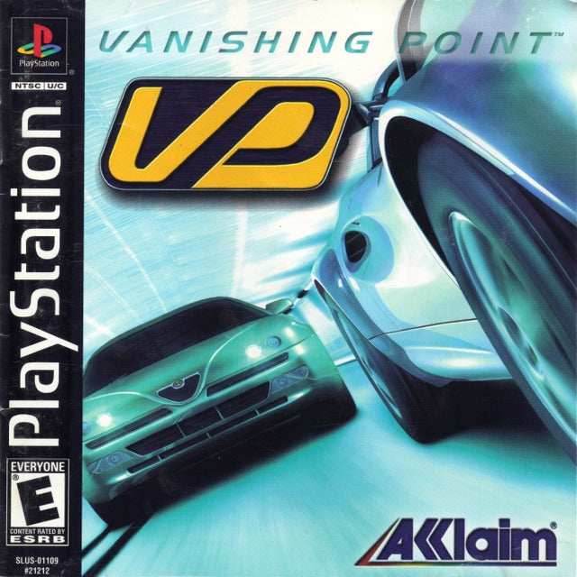 Vanishing Point (Playstation) - Game Manual Only