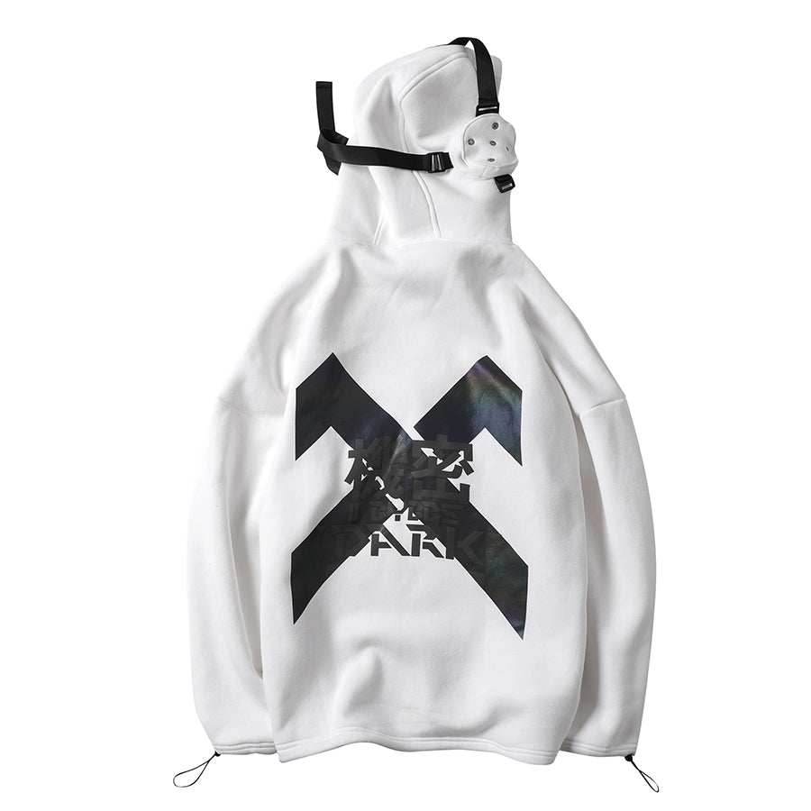 HiH13 Secret X Hoodie - Black / M
