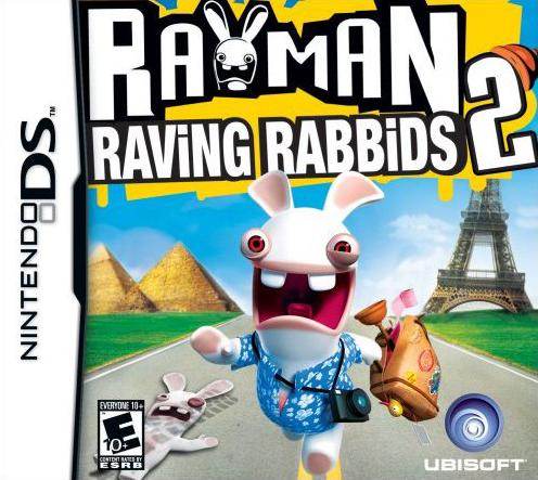 Rayman Raving Rabbids 2 (Nintendo DS) - Game Manual Only