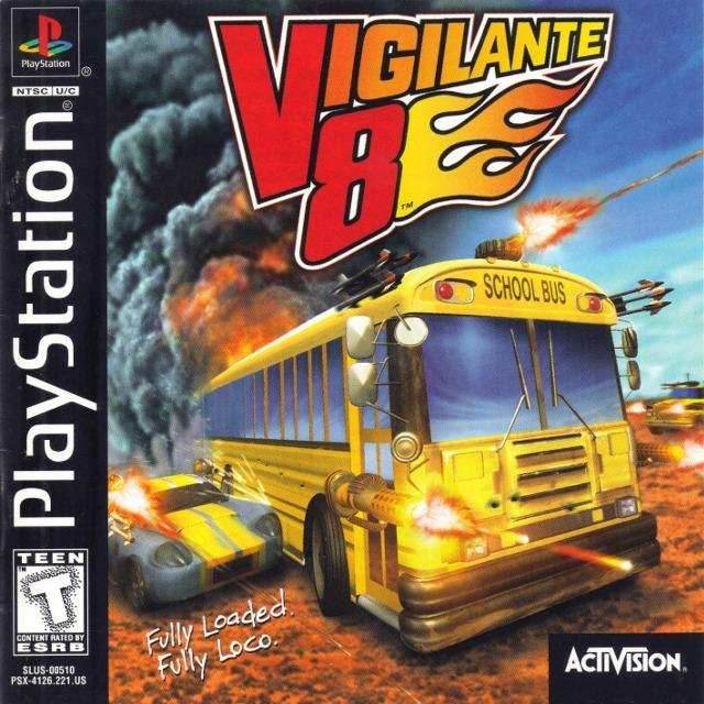 Vigilante 8 (Playstation) - Game Manual Only