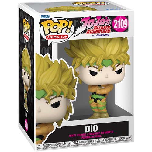 JoJo's Bizarre Adventure Dio Funko Pop! Vinyl Figure #2109