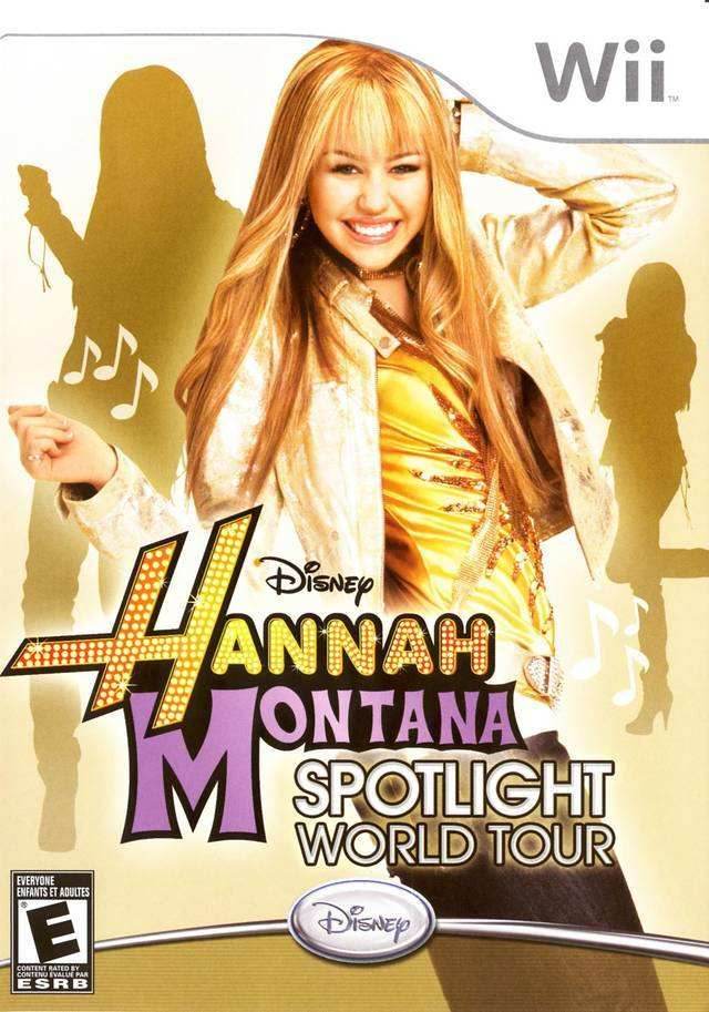 Hannah Montana: Spotlight World Tour (Wii) - Game Manual Only
