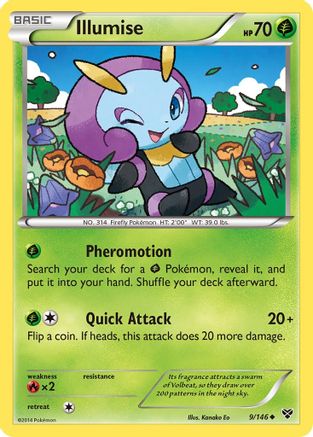 Illumise 009/146 - XY Base Set