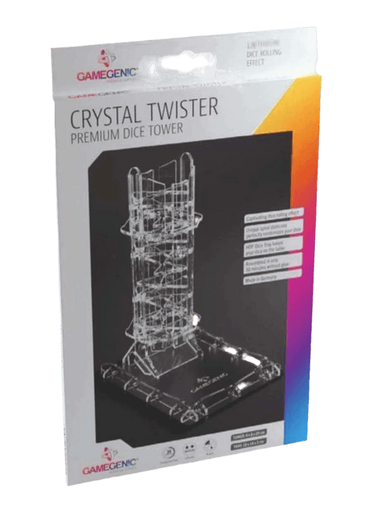 Crystal Twister Dice Tower - 