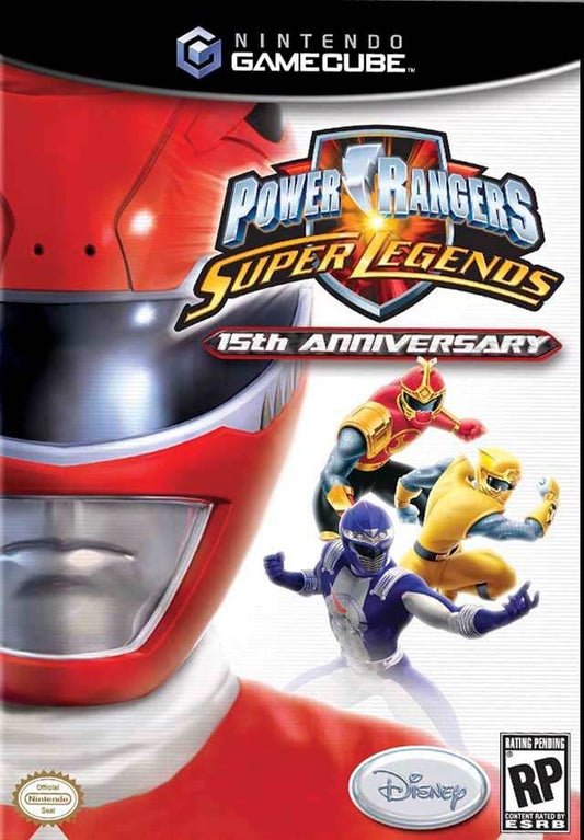 Power Rangers: Super Legends - 15th Anniversary (Gamecube) - Game Manual Only