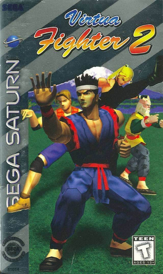 Virtua Fighter 2 (Sega Saturn) - Game Manual Only