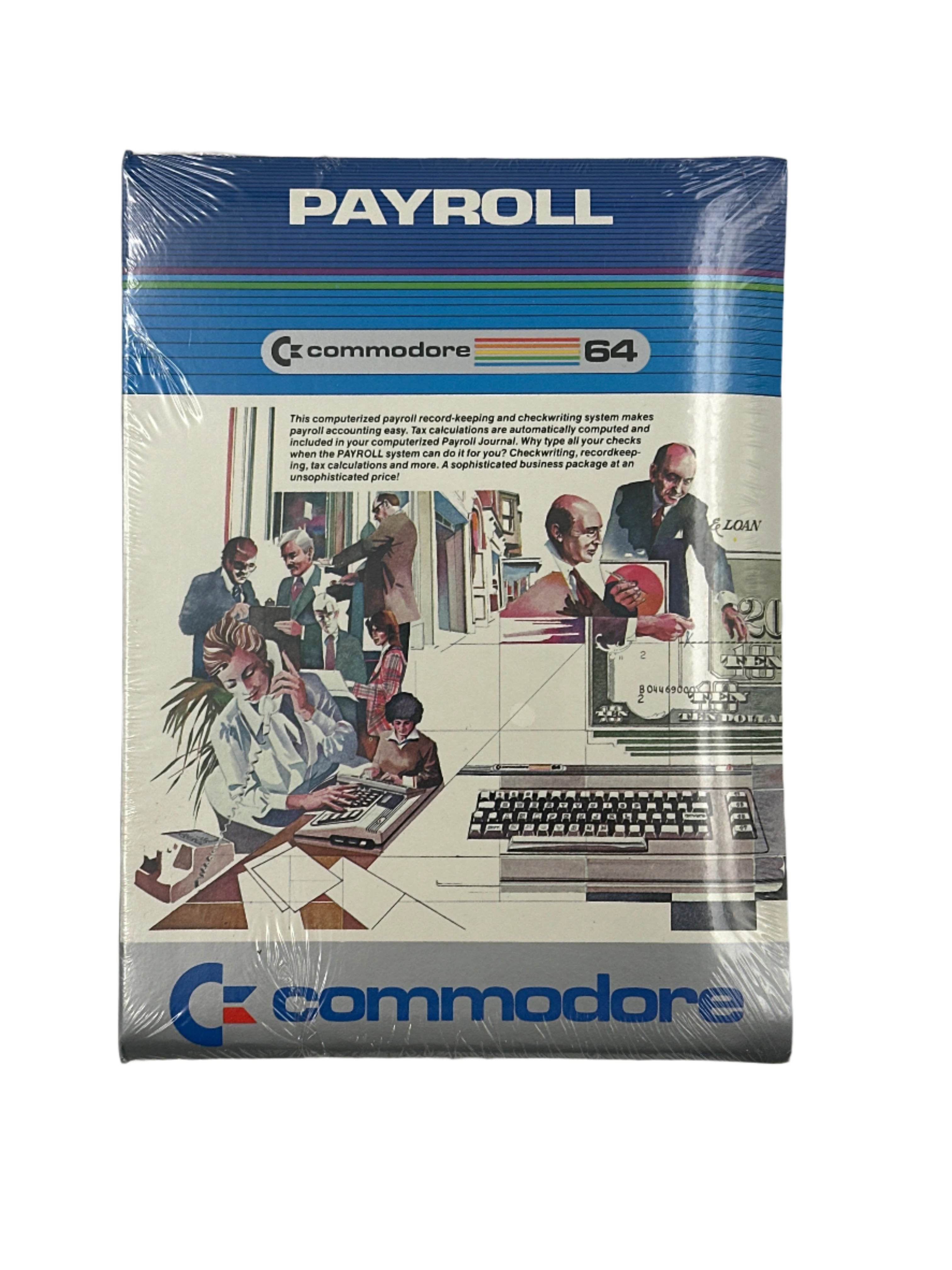 Commodore 64 / 128 Payroll System Software - Commodore 64 | Commodore 128 - Role-Players