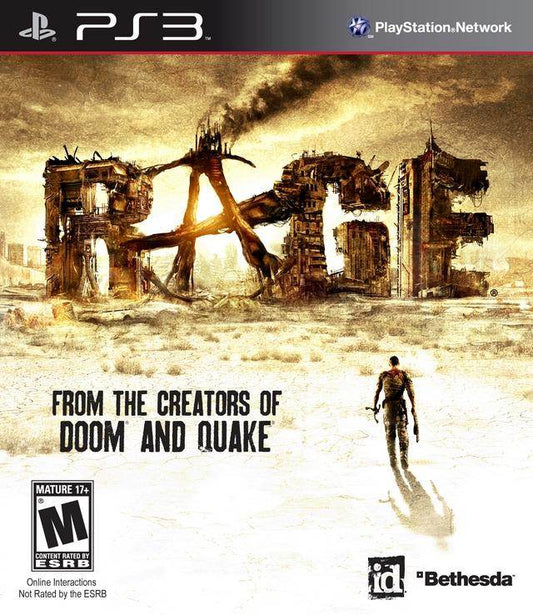 Rage (Playstation 3) - Game Manual Only