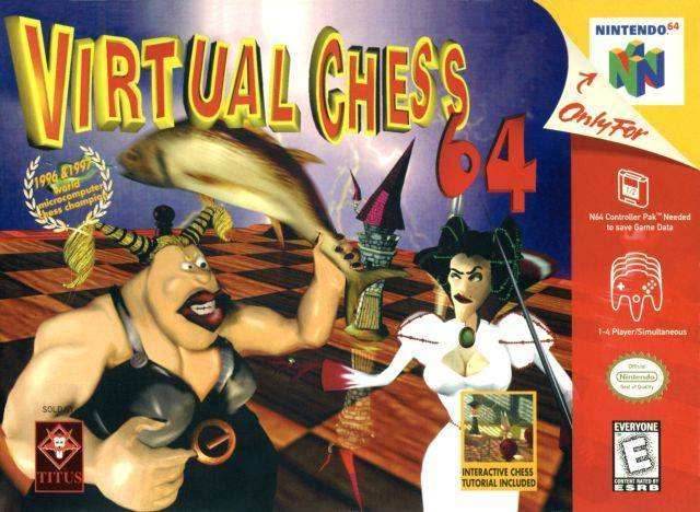 Virtual Chess (Nintendo 64) - Game Manual Only