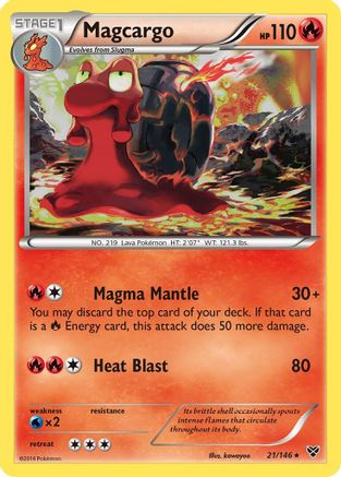 Magcargo 021/146 - XY Base Set