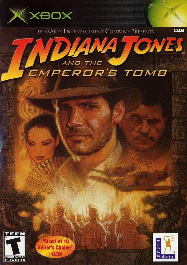 Indiana Jones and the Emperor's Tomb (Xbox) - Game Manual Only