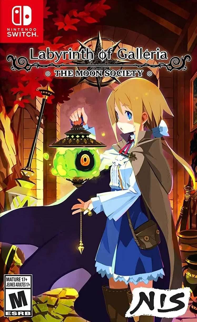 Labyrinth of Galleria: The Moon Society (Nintendo Switch) - Brand New
