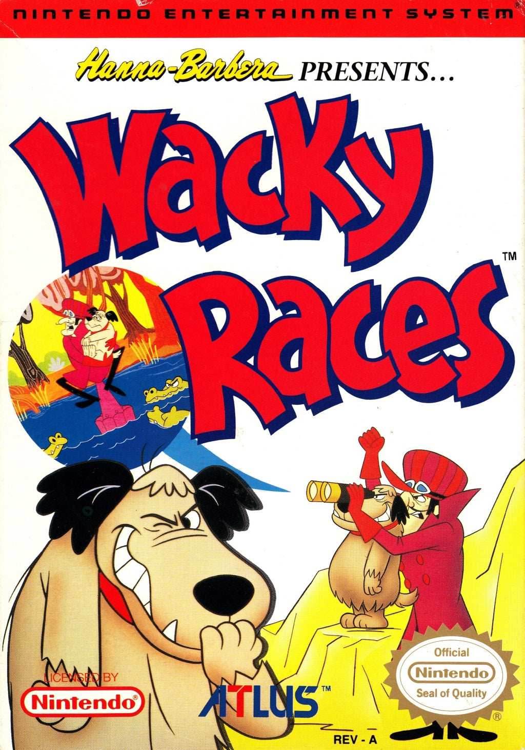 Wacky Races (Nintendo NES) - Game Manual Only