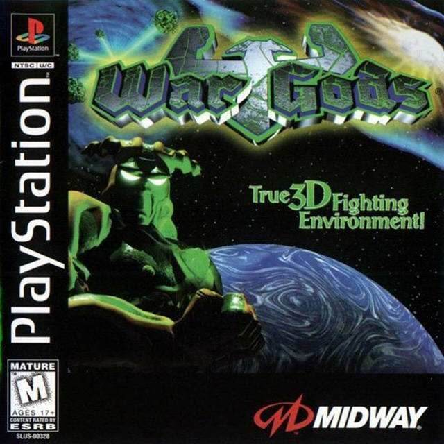 War Gods (Playstation) - Game Manual Only