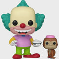 The Simpsons Krusty With Mr Teeny Funko Pop Vinyl Figure And Pop Buddy 1741