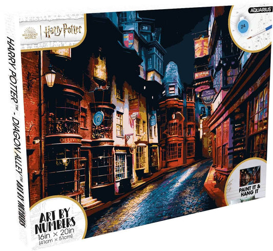 Aquarius Art by Numbers: Harry Potter Diagon Alley - 