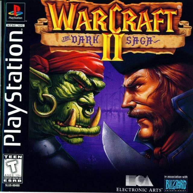 Warcraft 2 Dark Saga (Playstation) - Game Manual Only